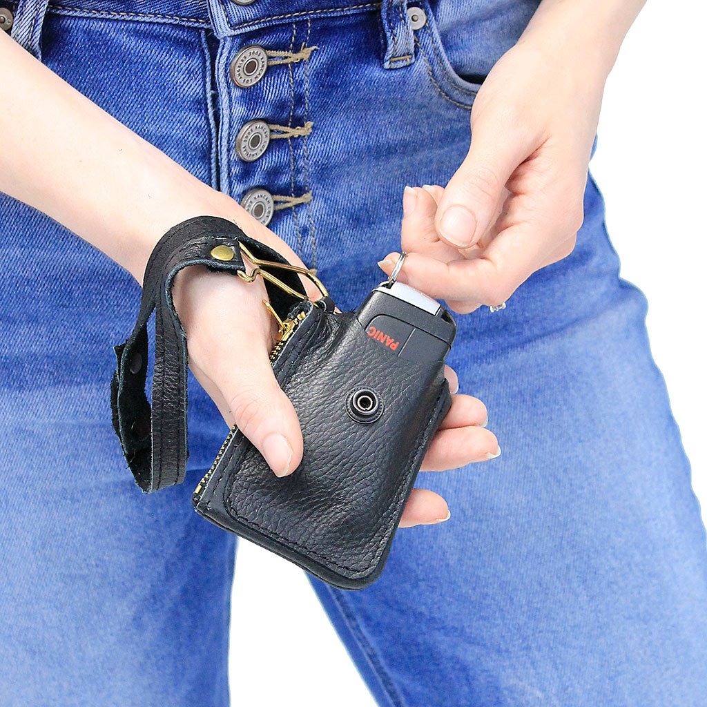 Leather Key Fob Zipper Key Case #AC22061XK