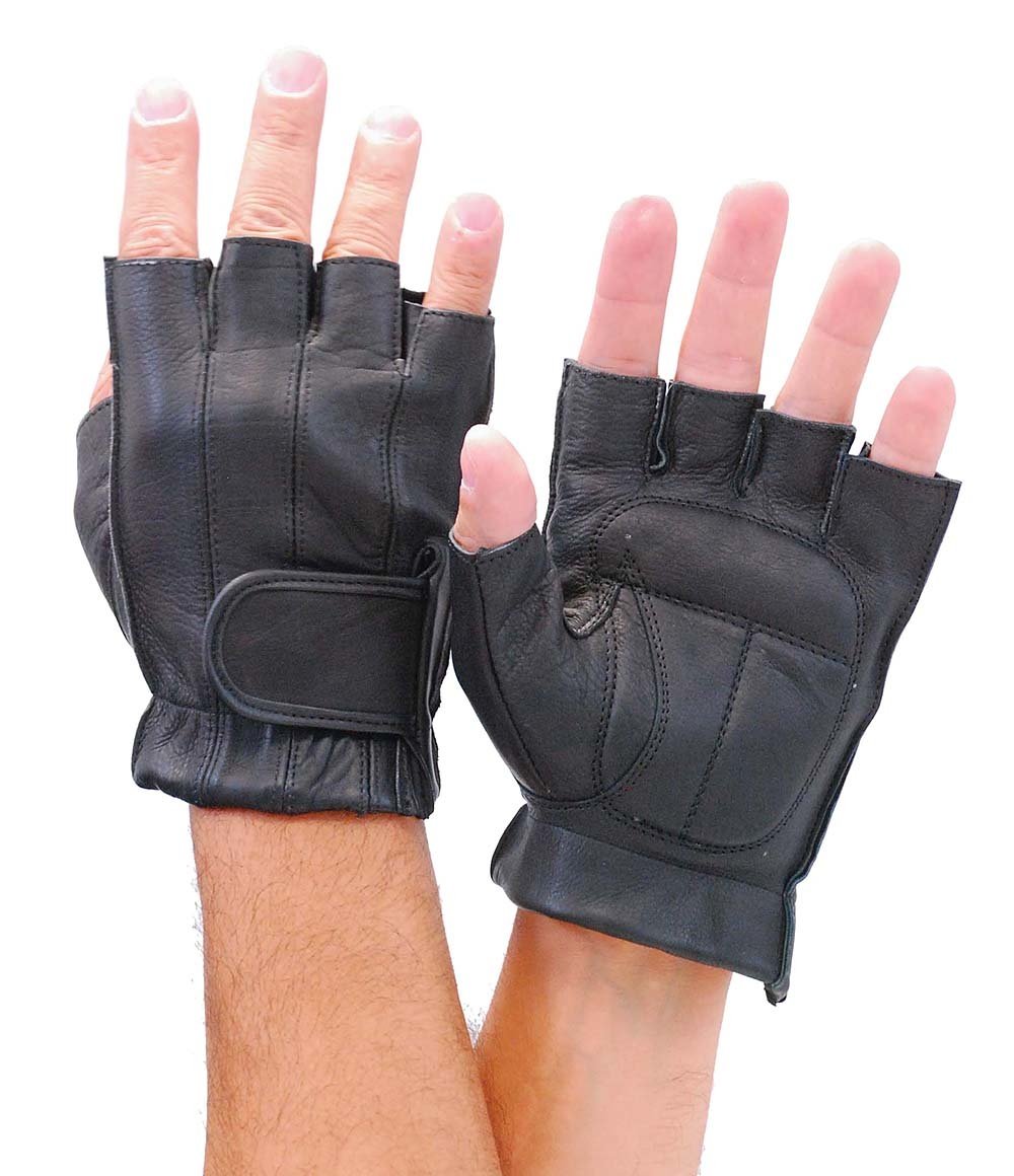 Premium Gel Palm Fingerless Gloves #G442GEL