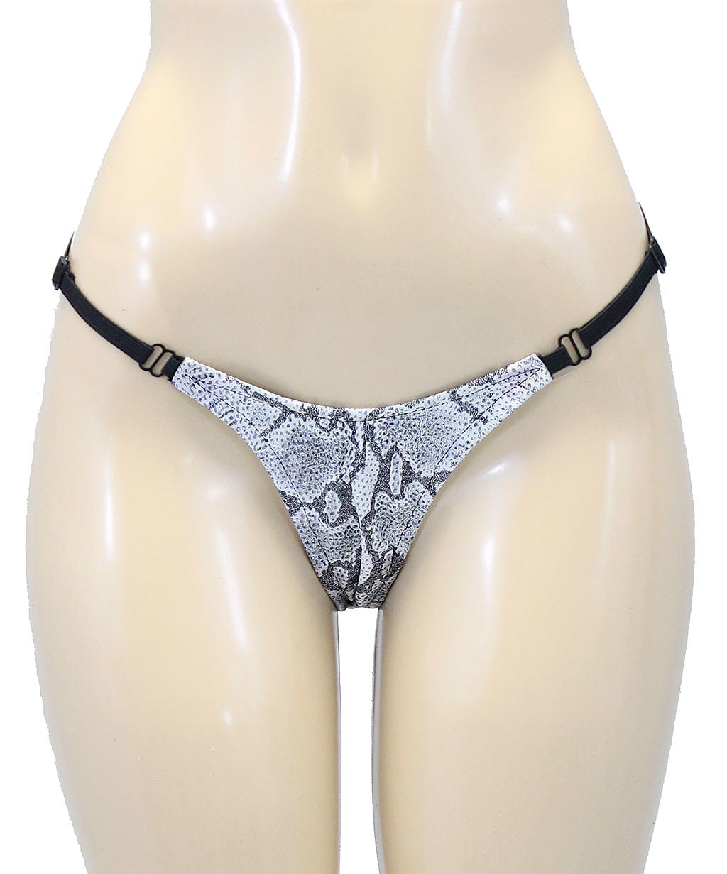 Reversible Snake & Leather G-String UG421RX