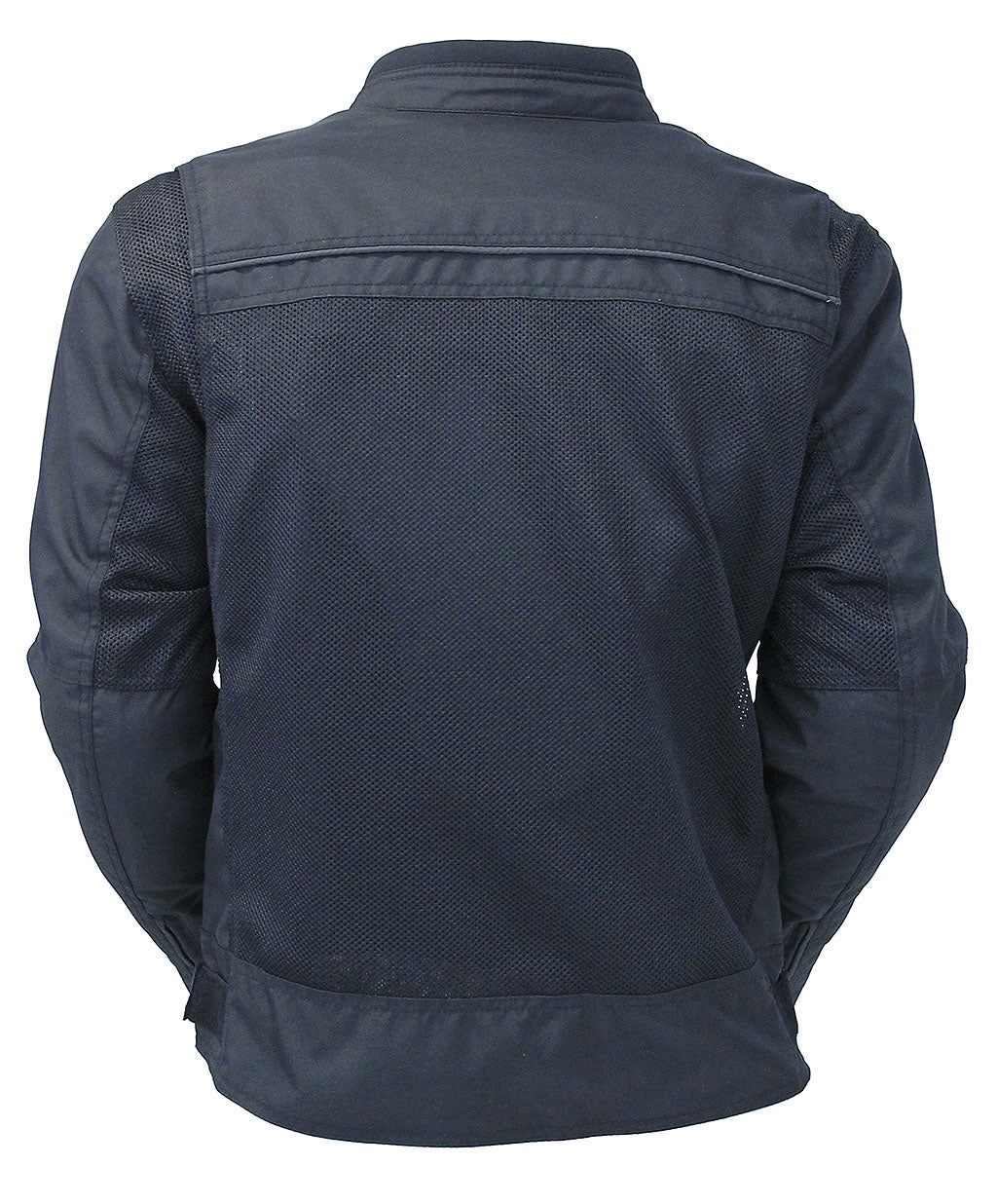 Men's Hot Weather Riding Jacket with Mesh & Armor #MC451ZVGAK