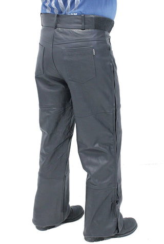 Unisex Premium Leather Motorcycle Overpants #MP506