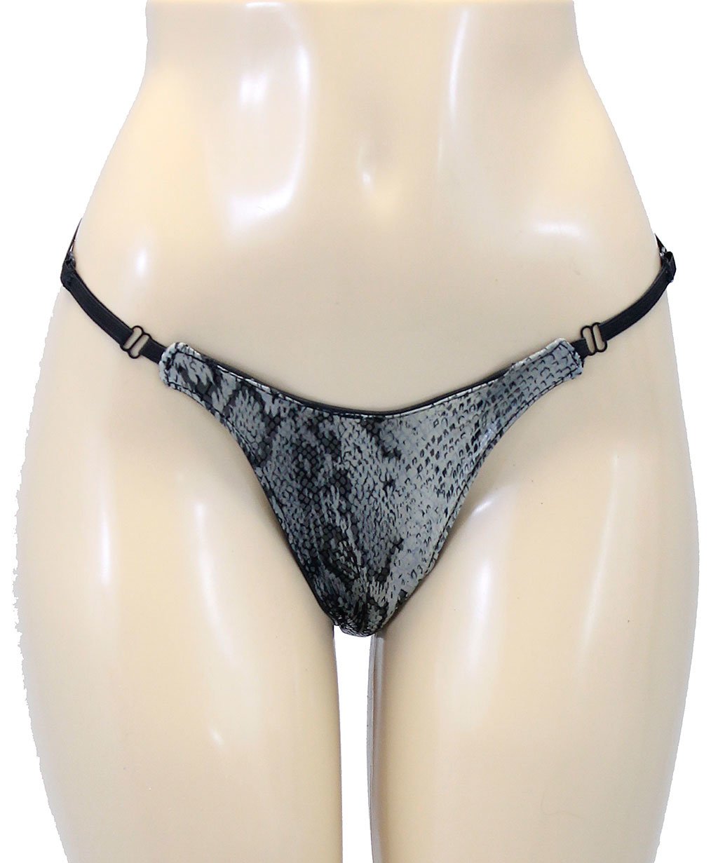 Reversible Snake & Leather G-String UG421RX