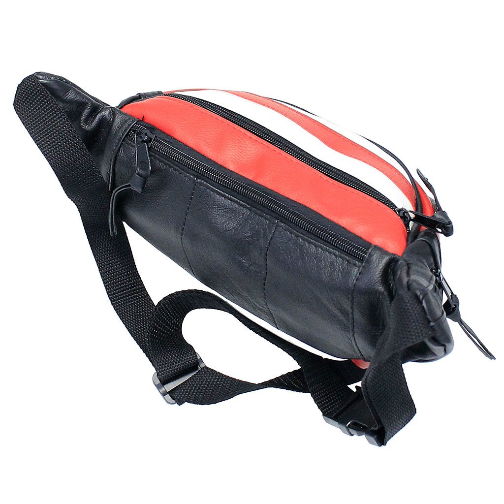 USA Flag Leather Hip Pack #FP7076FLAG