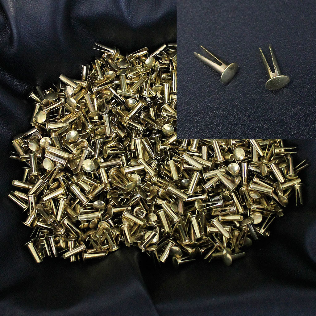 1000 pcs Brass Half Inch Butterfly Split Rivets #Z038BTFLYG – Jamin ...