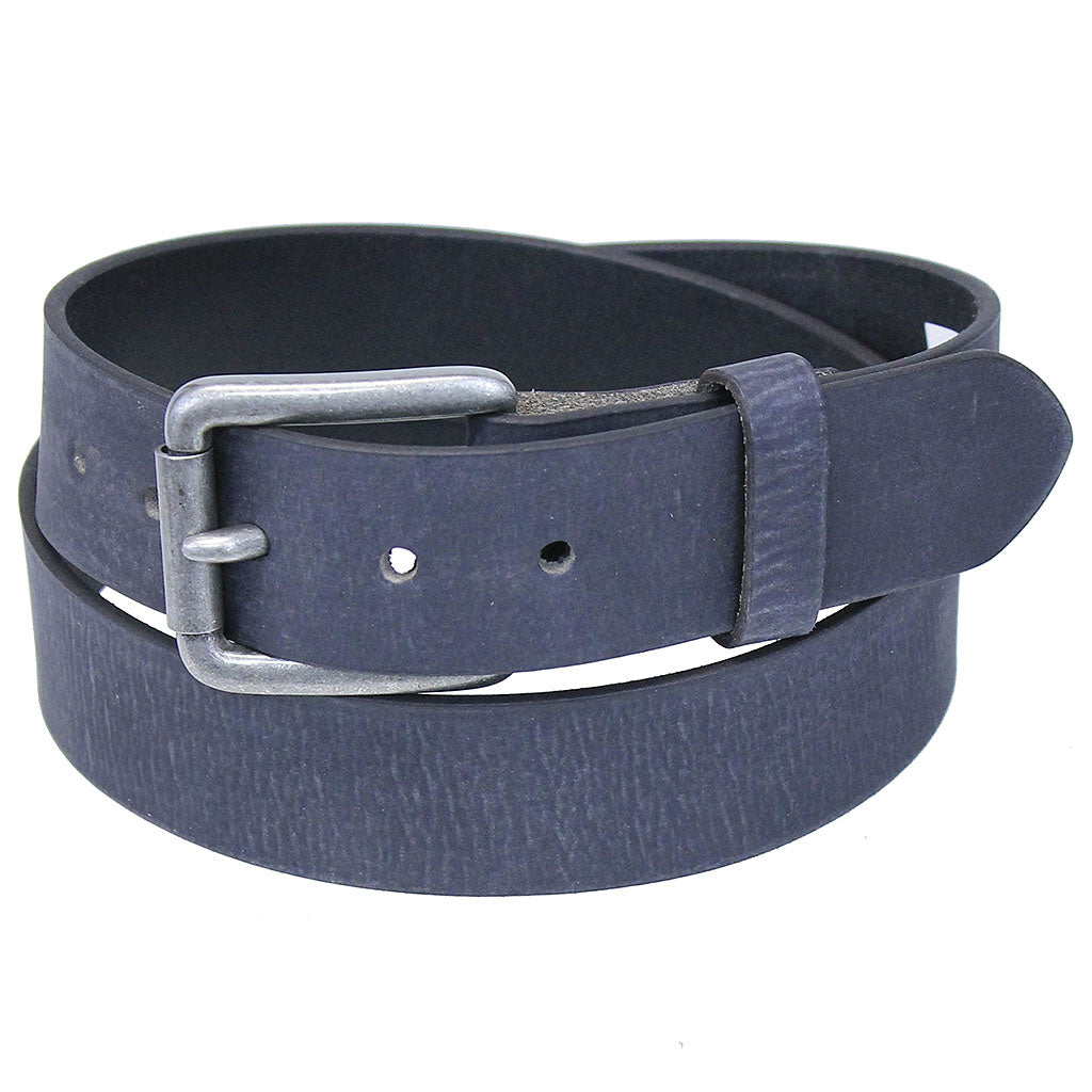 Dull Black Rub Durable Leather Belt #BT97200K