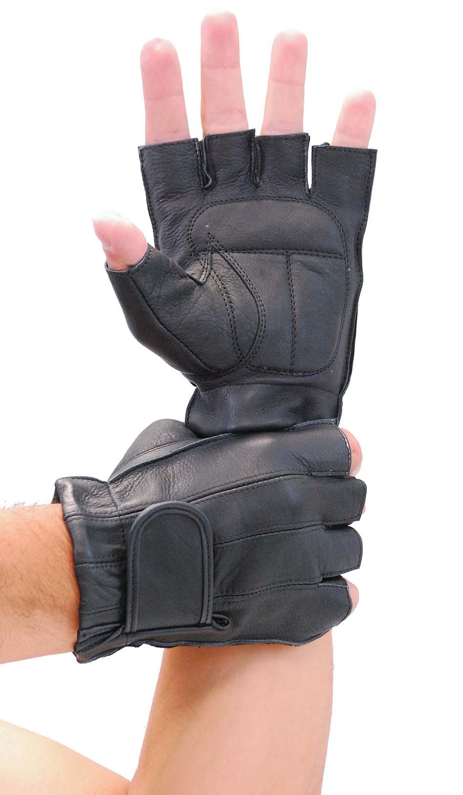 Premium Gel Palm Fingerless Gloves #G442GEL