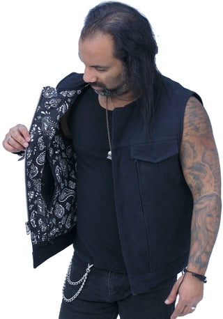 Men’s 20oz Heavy Canvas Club Vest w/Easy Access Pocket #VMC6370ZK