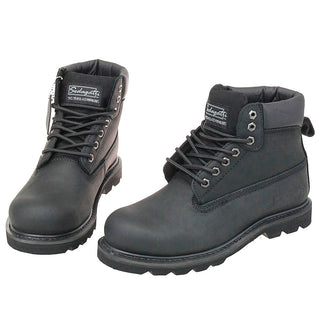 Men’s 6’’ Black Sedagatti Insulated Water Resistant Riding/Work Boots #BM6180K