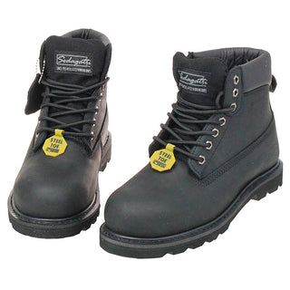 Men’s 6’’ Steel Toe Sedagatti Insulated Water Resistant Riding/Work Boots #BM6180STK