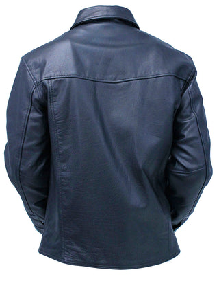 Men’s Classic Black Leather Rebel Jacket #M6926GZK