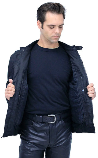 Men’s Hot Weather Riding Jacket with Mesh & Armor #MC451ZVGAK