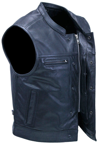 Men’s Lowrider Perforated Club Vest with Easy Access Pocket #VM6500VGK