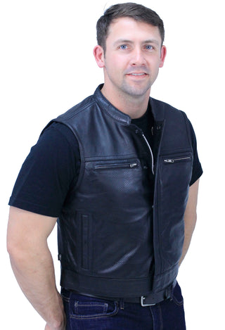 Men’s Lowrider Perforated Club Vest with Easy Access Pocket #VM6500VGK