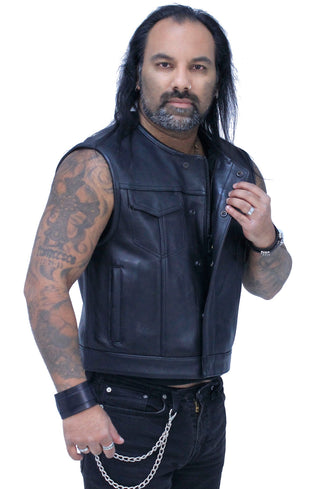 Men’s Lowside Cropped Ultra Premium Club Vest #VM659CROP - MENS VEST