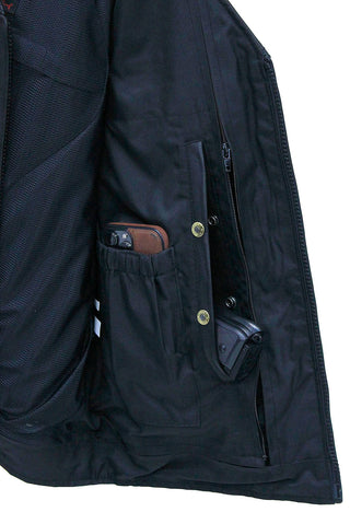 Men’s Ultra Premium Leather Zip Vest #VM6170GZK