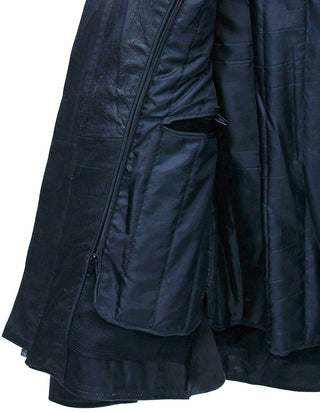 Men’s Vented Side Zip Scooter Jacket #M2692GZK ()
