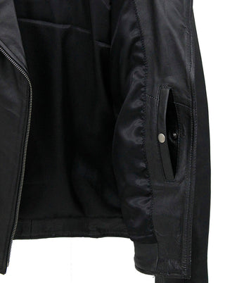 Reflector Stars Women’s Lambskin Motorcycle Jacket #L6960RK-STAR