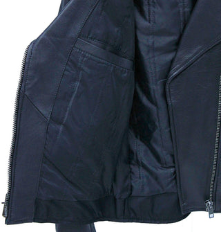 Soft Leather Women’s Motorcycle Jacket Dark Hardware #L6160GK