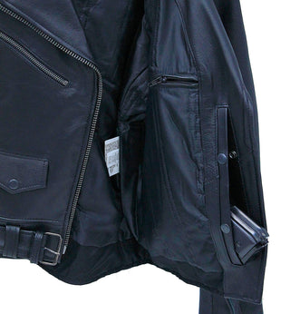 Soft Leather Women’s Motorcycle Jacket Dark Hardware #L6160GK