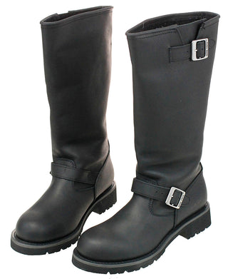Tall Engineer Boots Heavy Cowhide Leather #BM1443TW