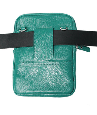 Turquoise Cross Body Belt Pouch #P0183T