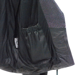 Ultra Premium Women’s MC Jacket with Purple Accent Collar #L184VPUR