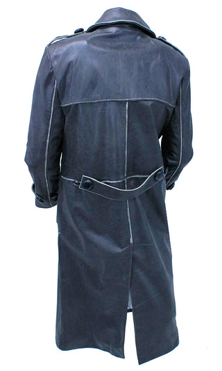 Vintage Cowhide Jamin Leather® Trench Coat #MA2203D