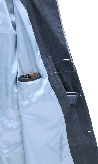 Vintage Cowhide Jamin Leather® Trench Coat #MA2203D