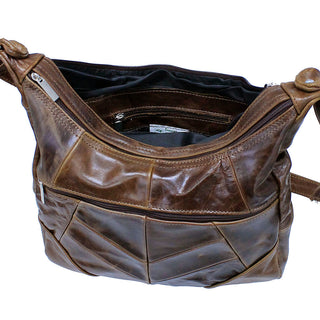 Vintage Dark Brown Leather Purse #P5261N