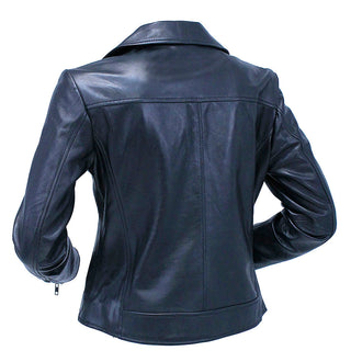 Women’s Super Soft Lambskin Motorcycle Jacket #L15070K