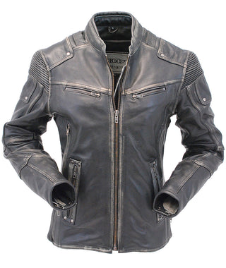 Women’s Ultimate Vintage Vented Racer Jacket #LA68331VGY