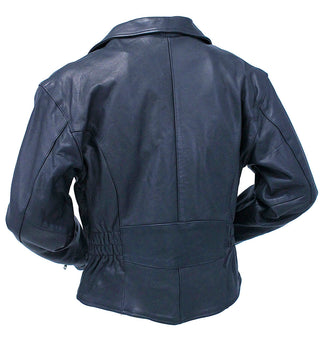 Women’s Ultra Premium Cute Leather MC Jacket #L357ZNCK (S-2X)