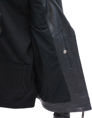 Women’s Vented Motorcycle Jacket with Removable Hoodie #L6841HK